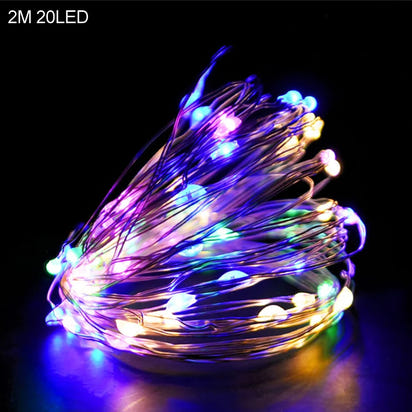 JollyGlow™ Santa String Lights Merry & Bright Holiday Charm