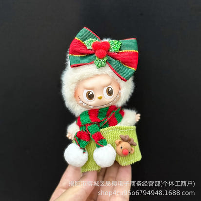 Labubu Christmas Edition Plush Dolls — Holiday Cuties Collection