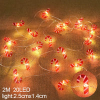 JollyGlow™ Santa String Lights Merry & Bright Holiday Charm
