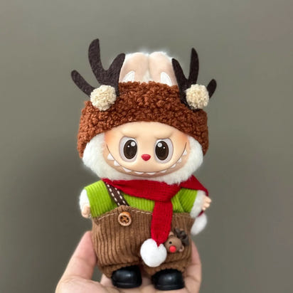 Labubu Christmas Edition Plush Dolls — Holiday Cuties Collection