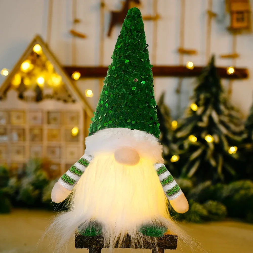 GlowGonk™ Light-Up Christmas Gnomes Cozy Nordic Magic