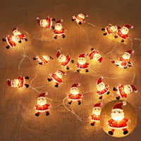 JollyGlow™ Santa String Lights Merry & Bright Holiday Charm