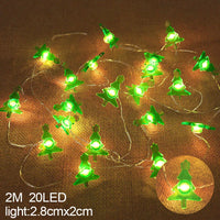 JollyGlow™ Santa String Lights Merry & Bright Holiday Charm