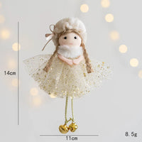 Nordic Angel Ornaments – Soft Pastel Christmas Decor