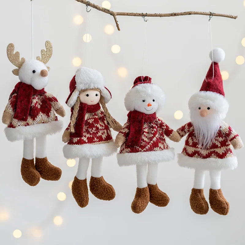 Nordic Angel Ornaments – Soft Pastel Christmas Decor