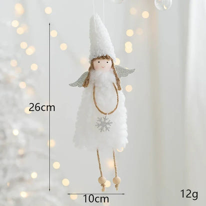 Nordic Angel Ornaments – Soft Pastel Christmas Decor
