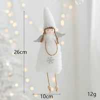 Nordic Angel Ornaments – Soft Pastel Christmas Decor