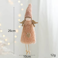Nordic Angel Ornaments – Soft Pastel Christmas Decor