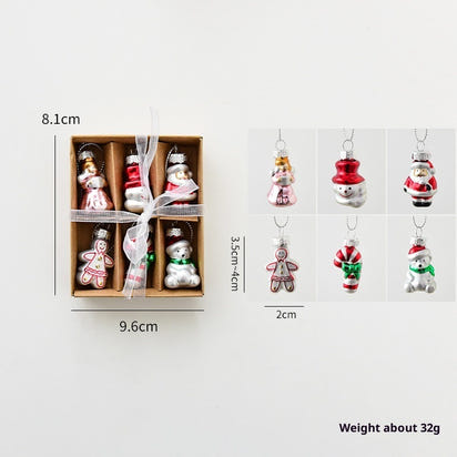 Festive Mini Ornament Set – Cozy Christmas Collection