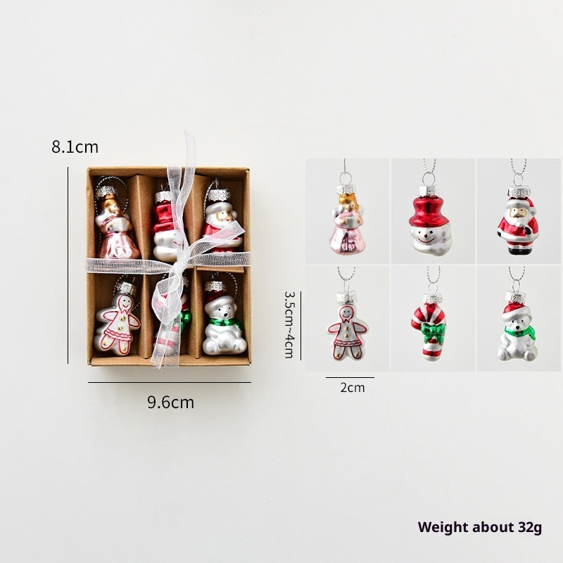 Festive Mini Ornament Set – Cozy Christmas Collection