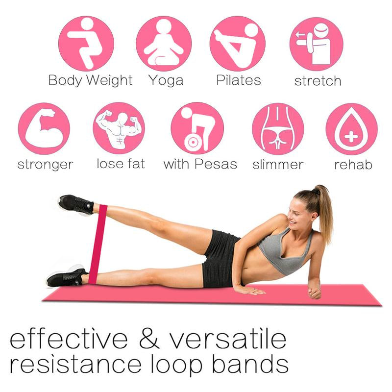 AuraFlex 5-Level Resistance Band Set